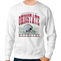 Vintage Ohio State Crewneck Sweatshirt, Distressed Ohio State Sweatshirt