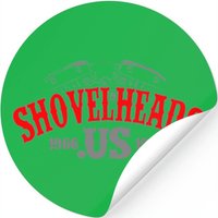 Bikershirt - Shovelhead Stickers — Stickers & Decals