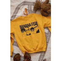 Unisex Banana Fish Sweatshirt — Sweats à capuche pour hommes