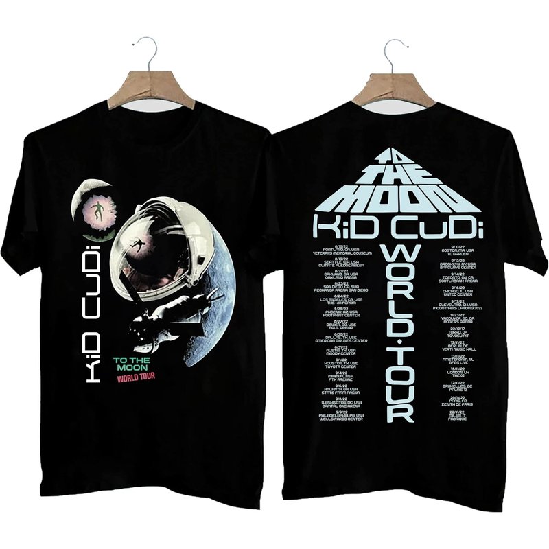 Kid Cudi To The Moon World Tour 2022 Shirt, Kid Cudi Tour 2022 Shirt, Man On The Moon Shirt