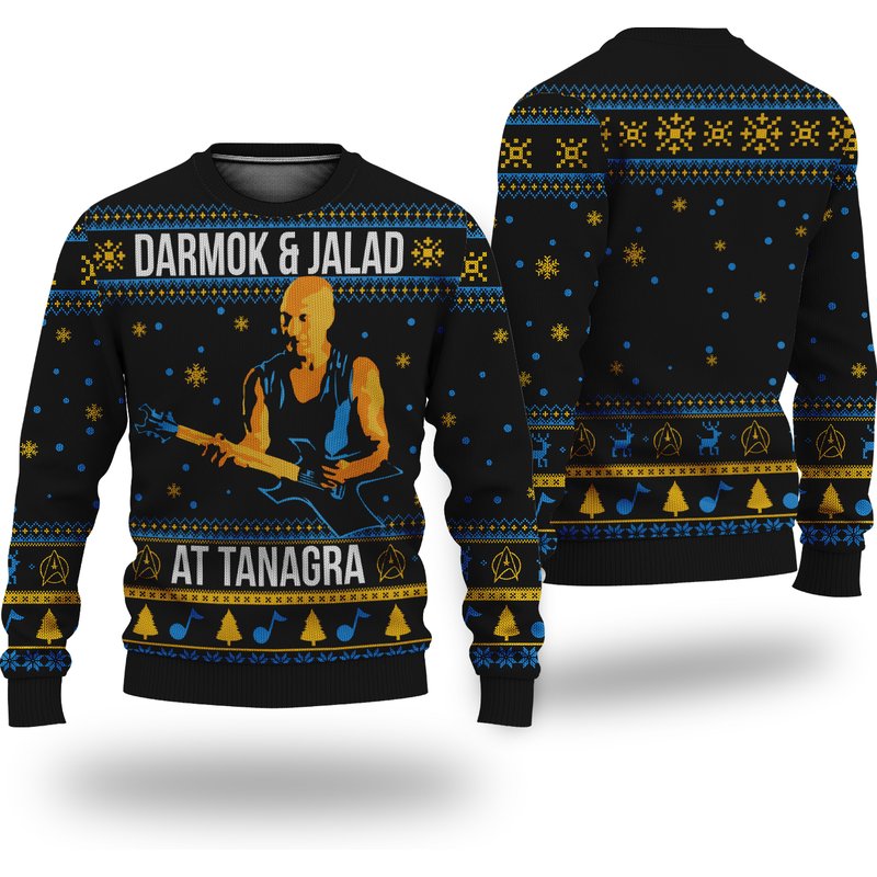 Darmok And Jalad At Tanagra Ugly Christmas 3d Sweater — Chandails pour hommes