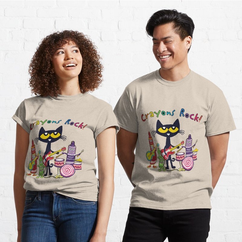 Crayons Rock! Pete The Cat T-shirt