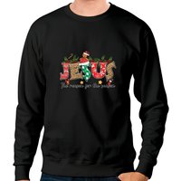 Jesus Sweatshirt, Jesus Is The Reason For The Season Sweatshirt — Sweats à capuche pour hommes
