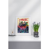 Gorillaz Vintage Inspired Poster — Posters & Prints