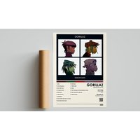 Gorillaz Posters - Demon Days Poster - Album Cover Poster — Posters & Prints