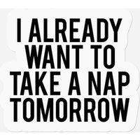 Nap Lifestyle Sticker