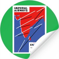 Imperial Airways ~ India Stickers — Stickers & Decals