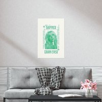 Billie Eilish Happier Than Ever Poster — Posters & Prints