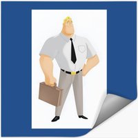 Mr. Incredible Plain Clothes Civilian Briefcase Stickers — Stickers & Decals