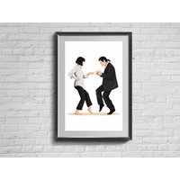 Pulp Fiction Film Movie Wall Art Print. Hip Hop Artwork Poster — Posters & Prints