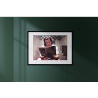 Poster Bathroom Movie Poster, Vincent Vega John Travolta Poster — Posters & Prints