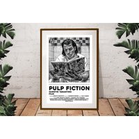 Pulp Fiction Vincent Vega Bathroom Poster