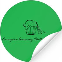 Dusty Muffin Stickers — Stickers & Decals