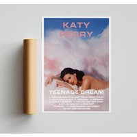 Katy Perry - Teenage Dream Album Poster