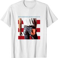 Vintage Bruce Springsteen White Graphic T-shirt
