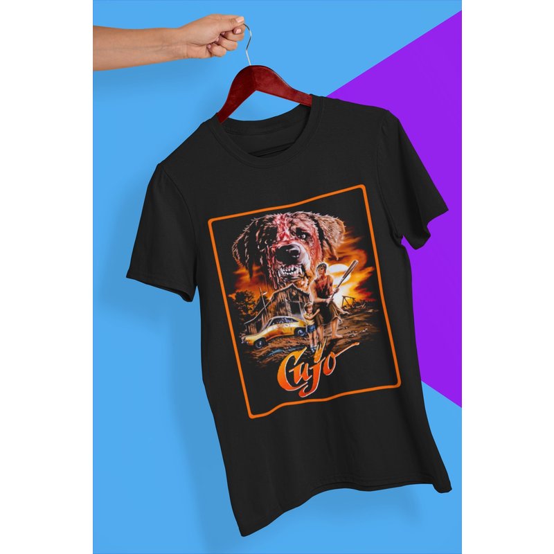Cujo Movie Poster T-shirt, Cujo Soft T Shirt