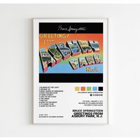 Bruce Springsteen Posters / Greetings From Asbury Park, N.j. Poster