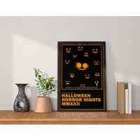 Halloween Horror Night 2022 Poster — Posters & Prints