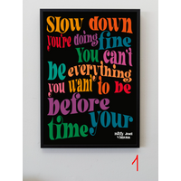 Billy Joel Inspired Print, Vienna Poster — Posters & Prints