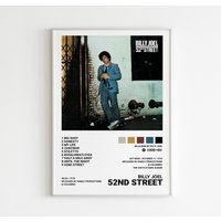 Billy Joel Posters / 52nd Street Poster — Posters & Prints