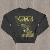The Cramps Bad Music For Bad People Rock Band Sweatshirt — Sweats à capuche pour hommes