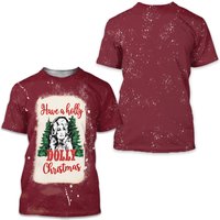Have A Holly Dolly Christmas 3d Tshirt