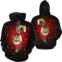 Christmas Yorkshire Terrier 3d Hoodie