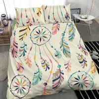 Dream Catcher Feather Bedding Set