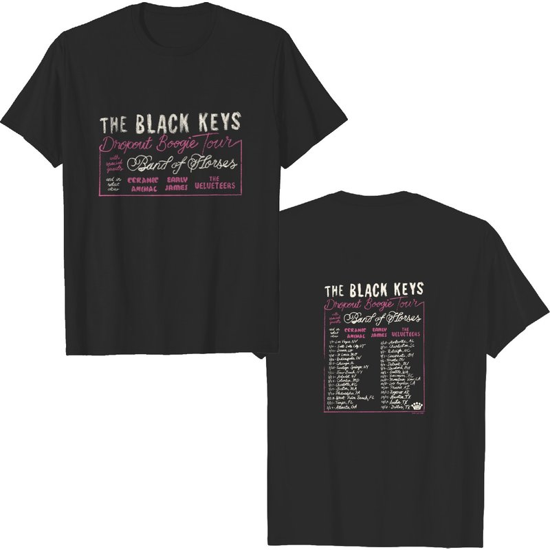 The Black Keys Drop Out Boogie Tour 2022 Shirt, Vintage T-shirt