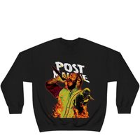 Custom Post Malone Graphic Sweatshirt — Mens Hoodies