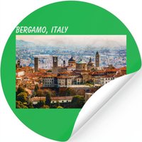 Citta Alta In Bergamo, Italy Stickers