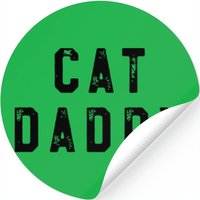 Cat Daddy-ka7w1 Stickers