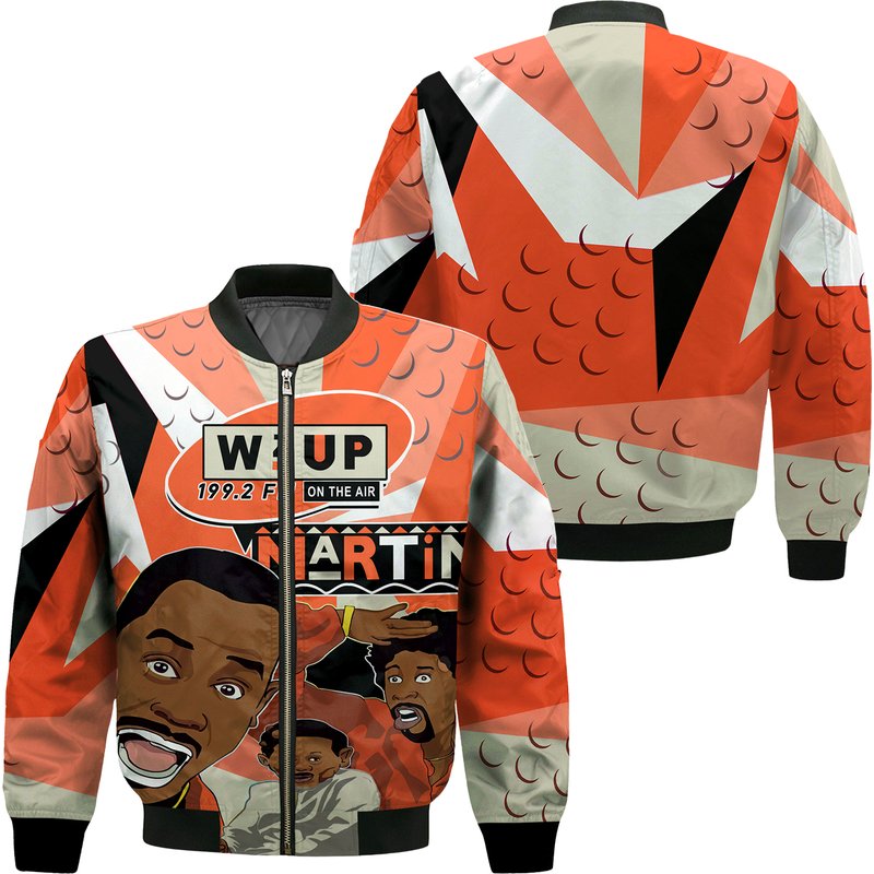 Martin Tv 90s Melanin Got Em Men's Bomber Jacket — Blousons et vestes légères