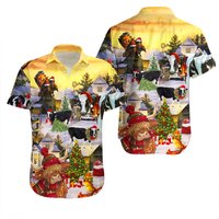 Cows Wreath Christmas Hawaiian Shirt