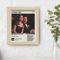 Gossip Girl Poster | Blair & Chuck | Tv Show Poster — Affiches et impressions