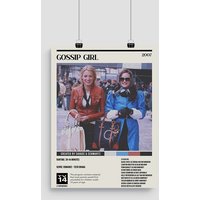 Gossip Girl | Blair & Serena | Minimalist | Tv Show Poster