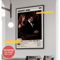 Gossip Girl Poster, Aesthetic Tv Series Poster