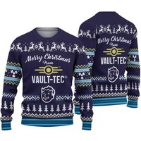 Dweller Boy Falllout Christmas Sweater — Sweats à capuche pour hommes