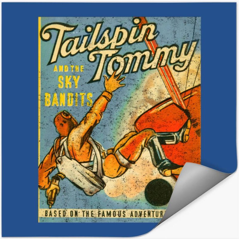 Newartsweb - Tailspin Tommy And The Sky Bandits Stickers — Autocollants et stickers
