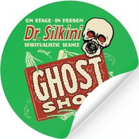 Dr Silkini Ghost Show Stickers — Stickers & Decals