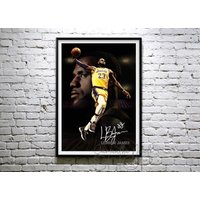 Lebron James. Wall Decor Printable Poster