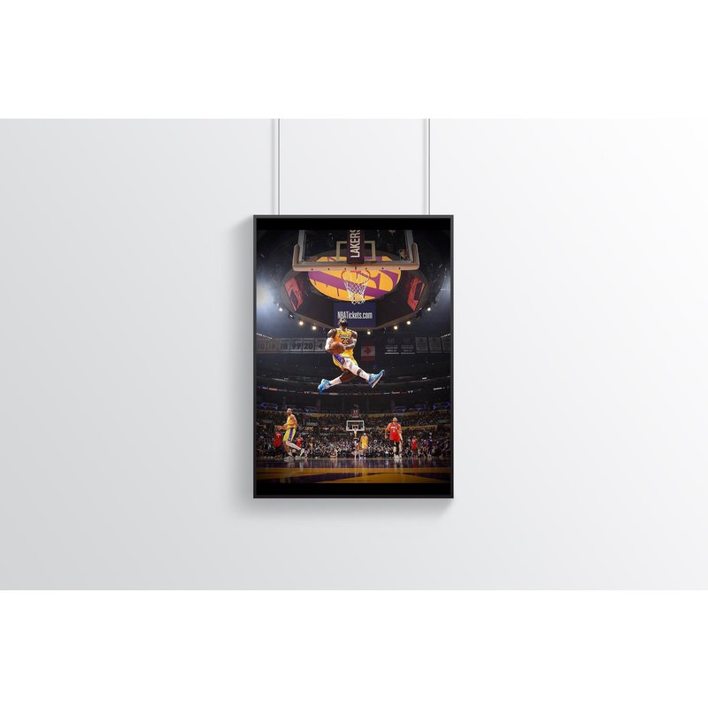Lebron James Poster | Celebrity Poster — Affiches et impressions