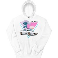 Vaporwave Rx7 Japanese Wave Rx-7 Jdm Tuner Car Unisex Hoodie — Sweats à capuche pour hommes