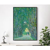 Gustav Klimt - Avenue In The Park Of Schloss Kammer Poster