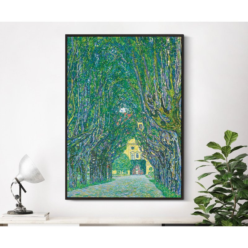 Gustav Klimt - Avenue In The Park Of Schloss Kammer Poster — Posters & Prints