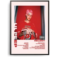 Lil Peep Album Poster Hellboy