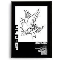 Lil Peep Album Poster Crybaby Wall Art Prints