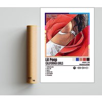 Lil Peep Poster Gift Stickers