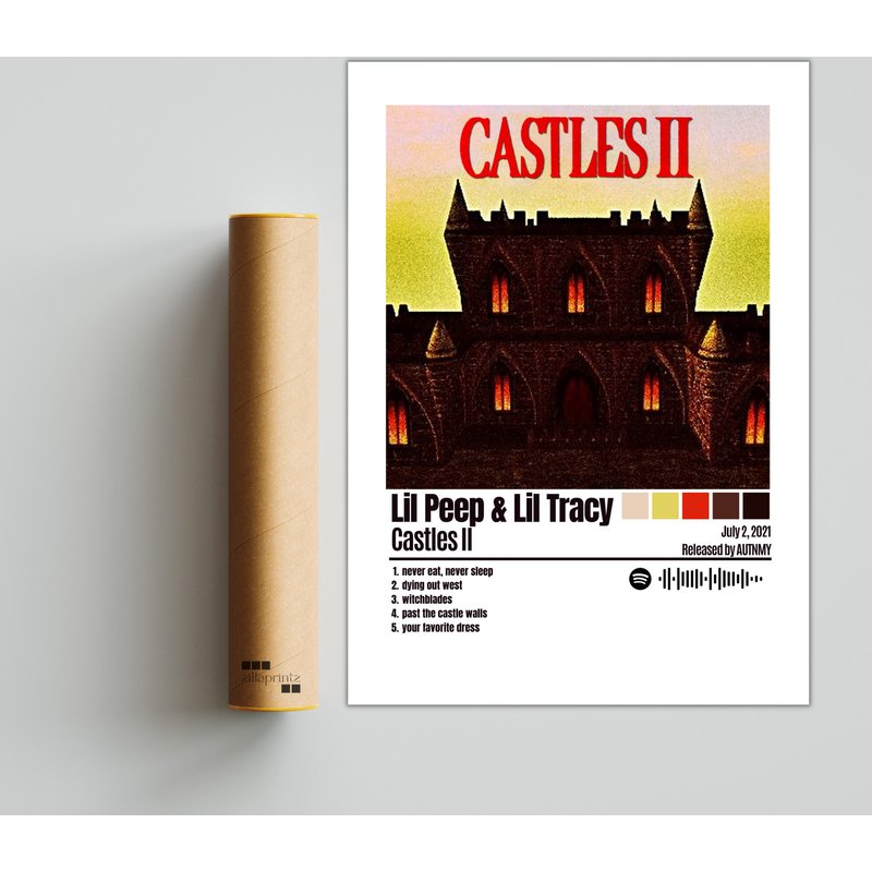 Lil Peep & Lil Tracy Poster | Castles Ii Poster — Affiches et impressions