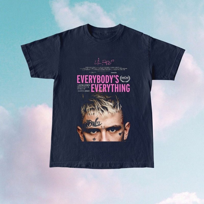 Lil Peep Vintage T Shirt, Lil Peep 90s Graphic Tee — T-shirts pour hommes